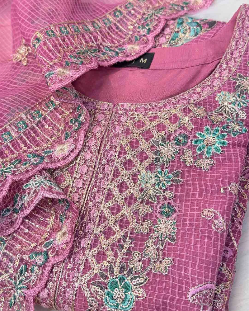 Reyana - Sequin Embroidered Suit Set