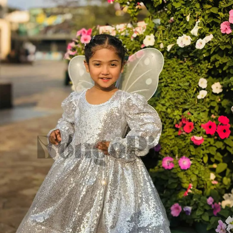 Magical Butterfly Fit & Flare Dress for Kids