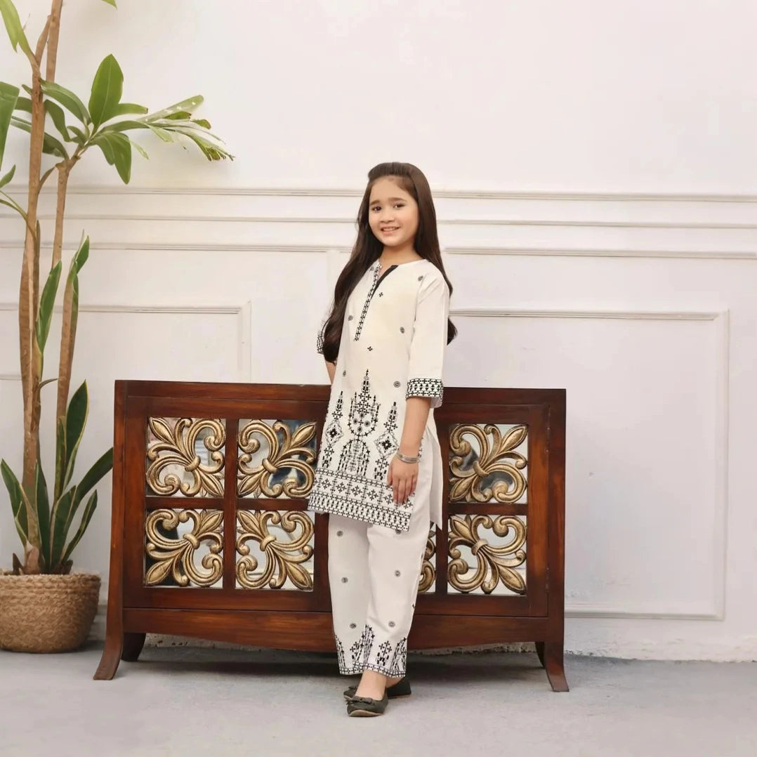 Inaya-Premium Cotton-2 Piece Kids Set