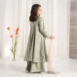 Farah – Embroidered Cotton Kids Suit