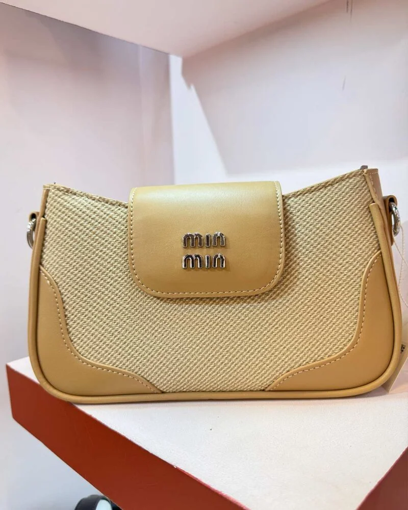 Women's Coffee PU Leather Mini Handbag