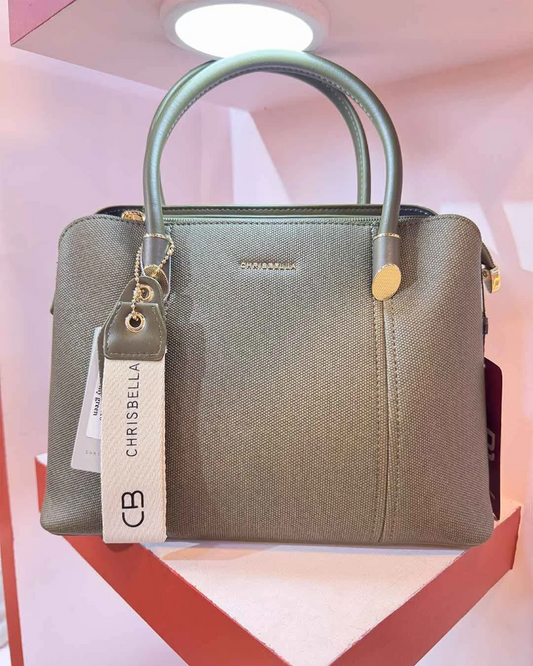 PU Leather Black Olive Chrisbella Bag