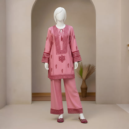 Barbie  - Embroidered Floral Suit Set