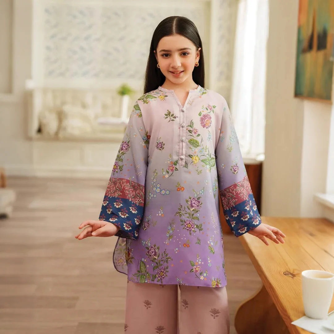 Ella  – Floral Printed Kids Co-Ord Set