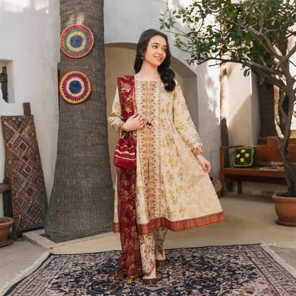Shanaya-Embroidered-4 Piece Kids Set