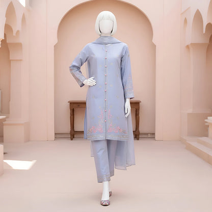 Fiora - Sequin Embroidery Suit Set