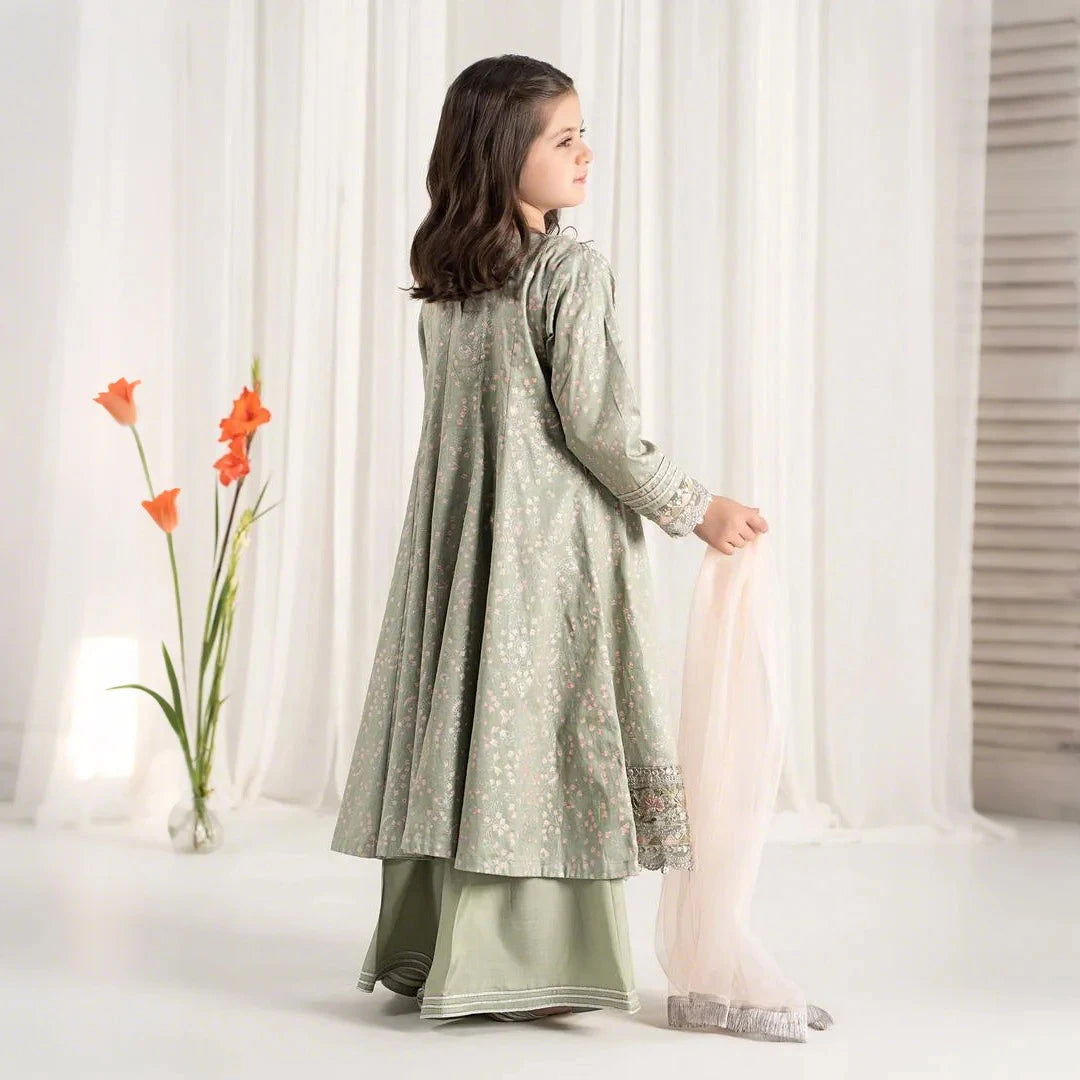Farah-Embroidered-3 Piece Kids Set
