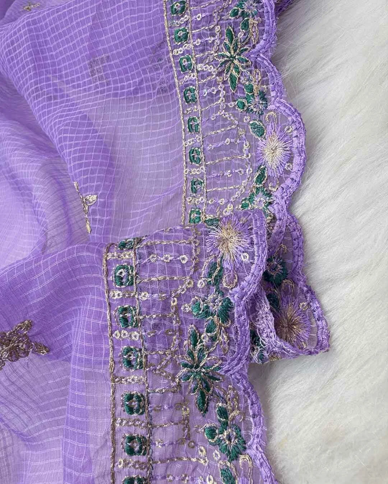 Velora - Sequin Embroidered Suit Set