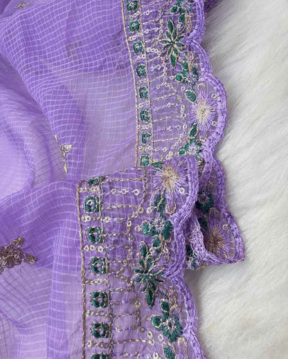 Velora - Sequin Embroidered Suit Set