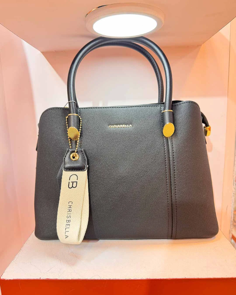 PU Leather Black Chrisbella Bag