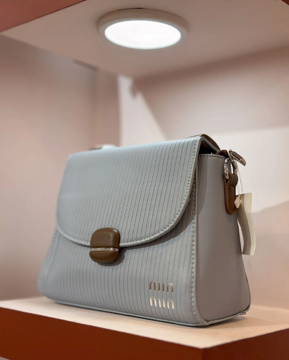 Light Grey Small Casual Handbag