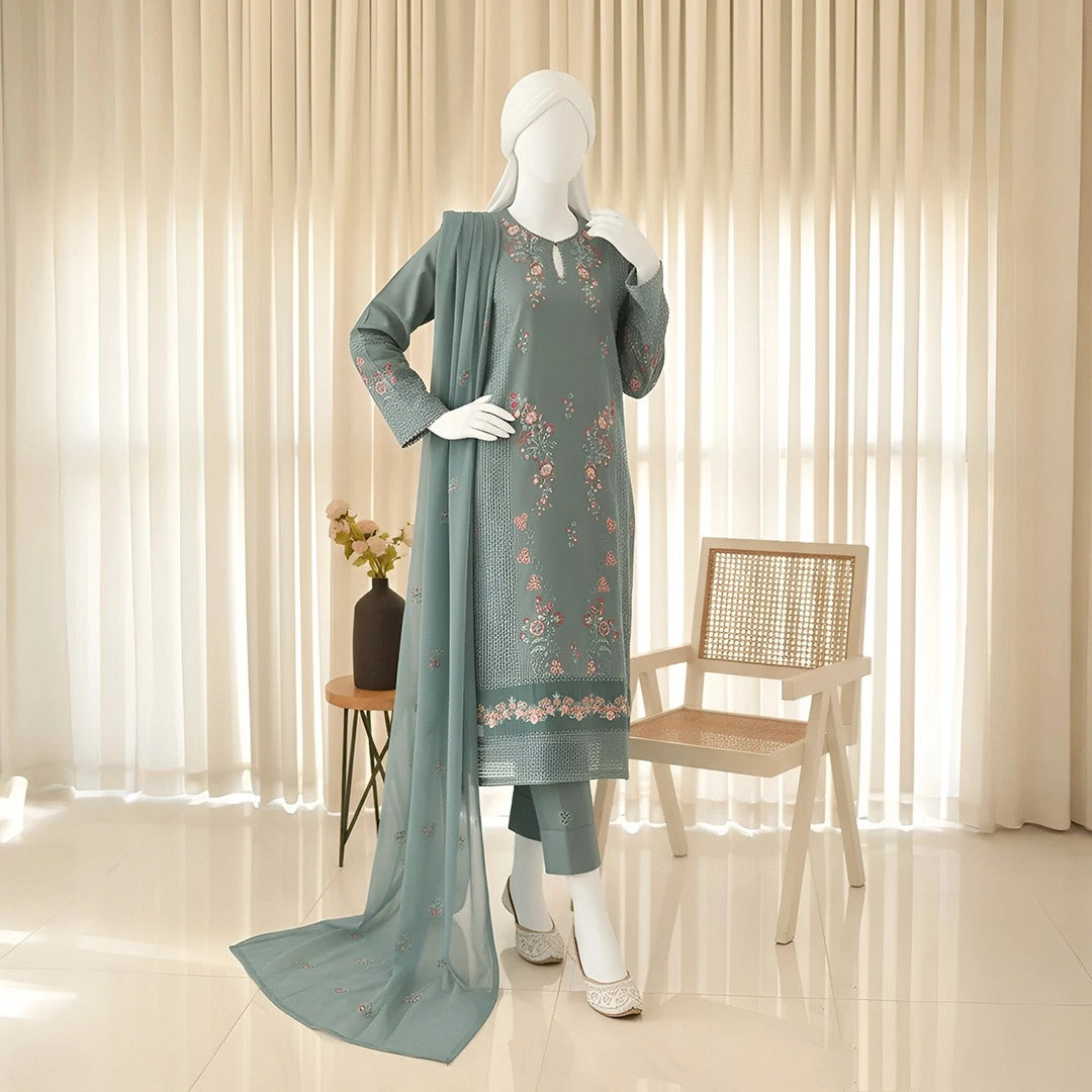 Roohani-Premium Cotton-3 Piece Set
