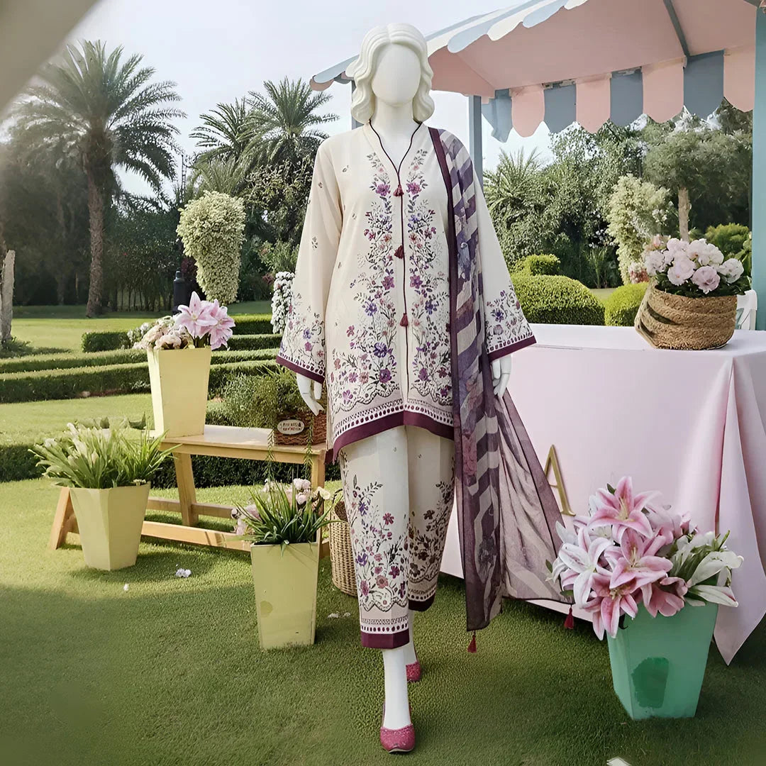 Ren – Floral Printed Suit Set