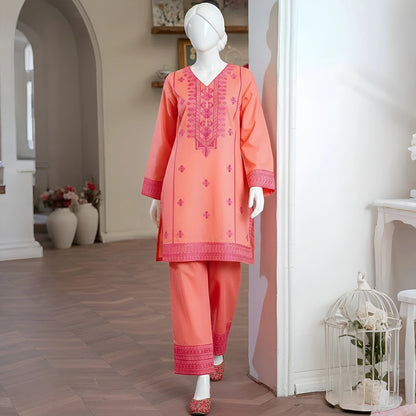 Riva - Embroidered Floral Suit Set