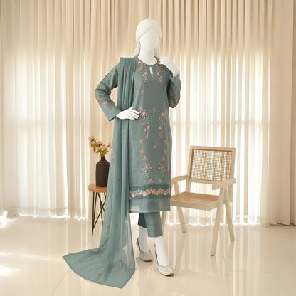 Roohani - Embroidery Cotton Suit Set