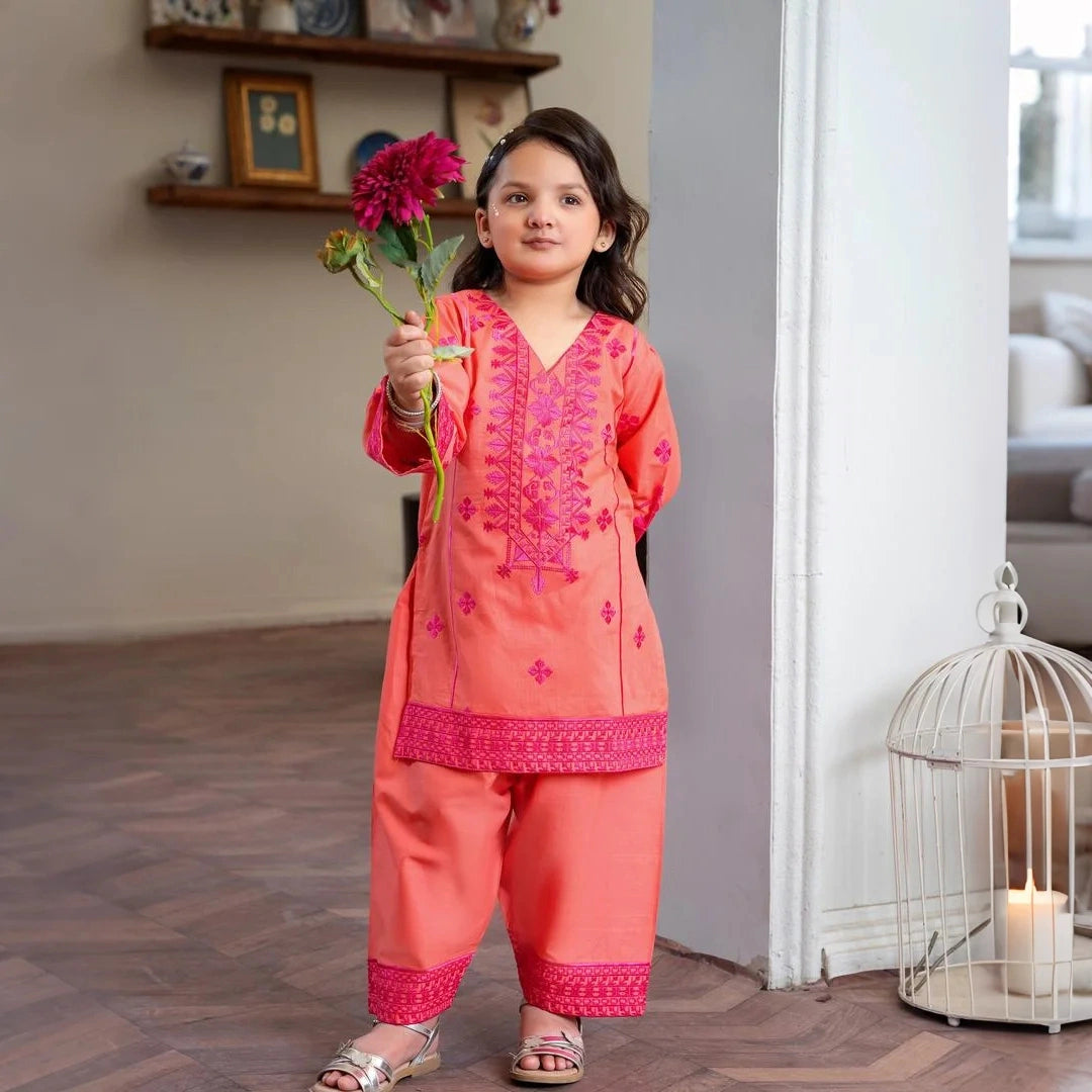 Raisa - Festive Embroidery Kids Set