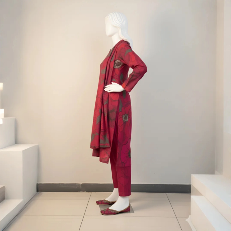 Aurora Rose - Floral Printed Suit Set