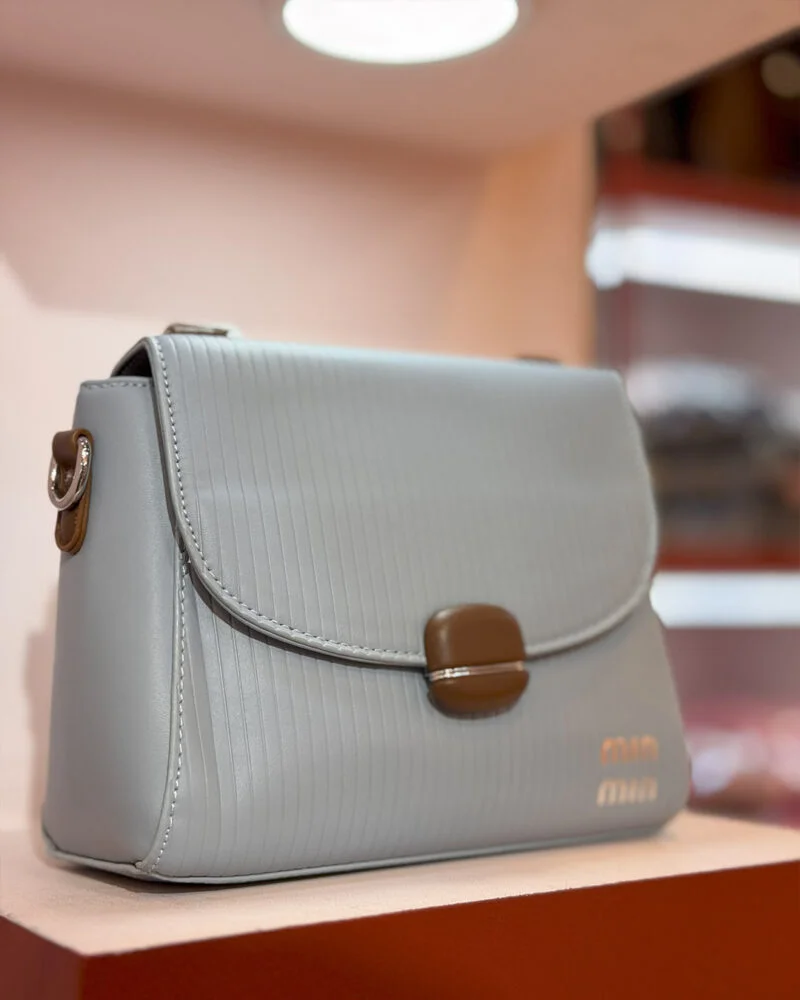 Light Grey Small Casual Handbag
