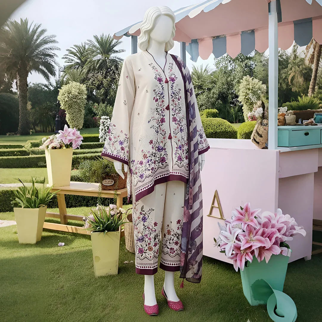 Ren – Floral Printed Suit Set