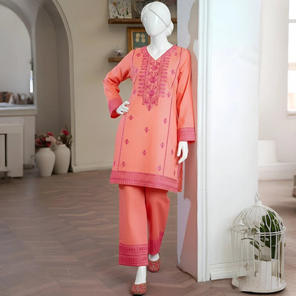 Riva - Embroidered Floral Suit Set