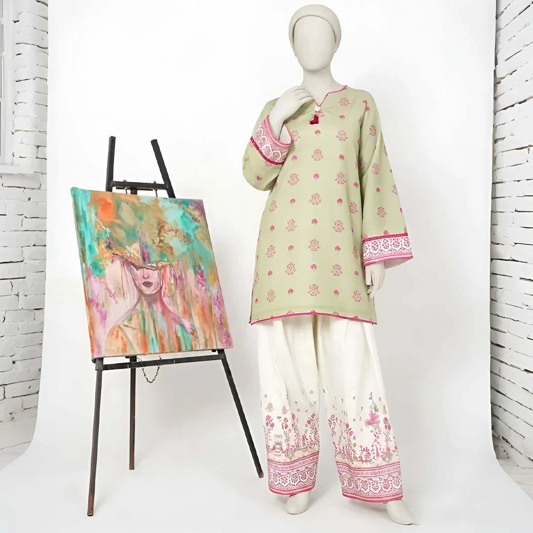 Nuha-Floral Print-3 Piece Set