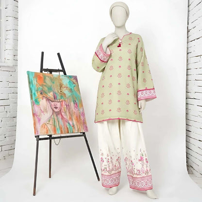 Nuha-Floral Print-3 Piece Set