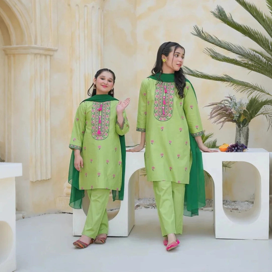 Zoya - Festive Embroidery Kids Set