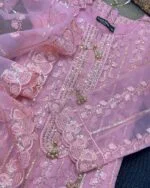 Zaria - Organza Embroidered Suit Set