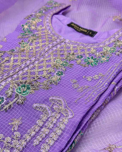 Velora - Sequin Embroidered Suit Set