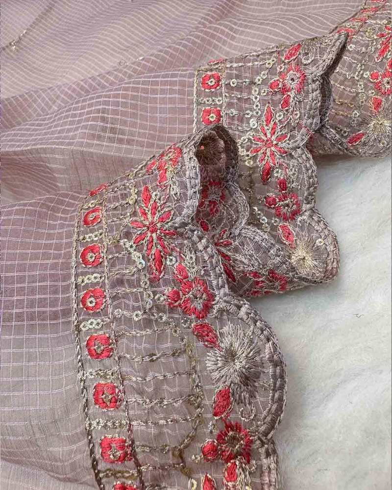 Nayara - Sequin Embroidered Suit Set