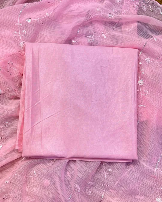 Liyana - Embroidered Georgette Three-Piece