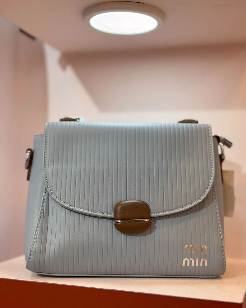 Light Grey Small Casual Handbag