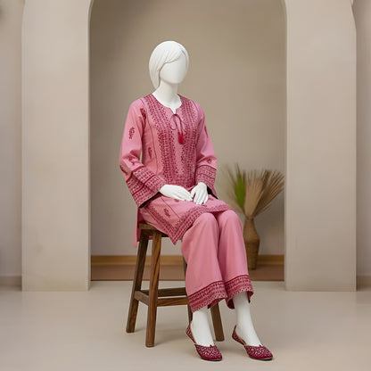 Barbie  - Embroidered Floral Suit Set