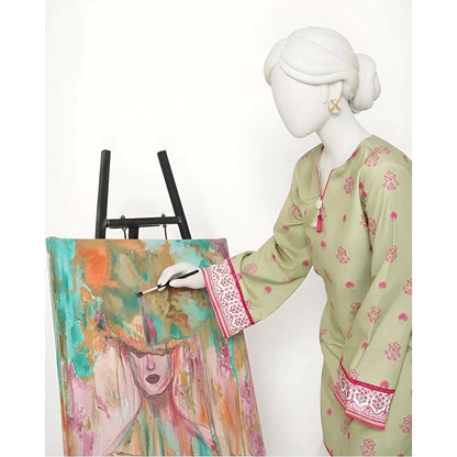 Nuha-Floral Print-3 Piece Set