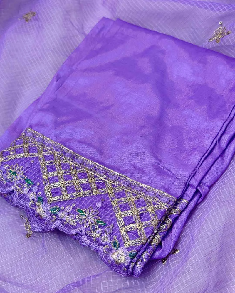 Velora - Sequin Embroidered Suit Set