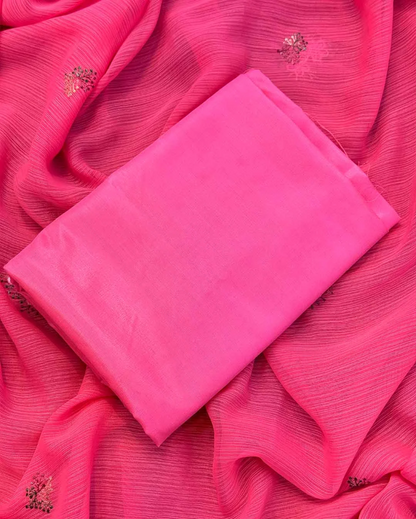 Zayra - Diamond Georgette Three-Piece