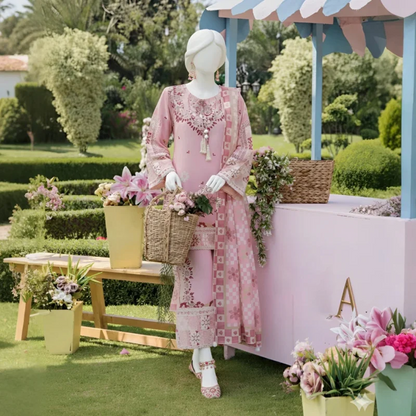 Afza - Floral Printed Suit Set