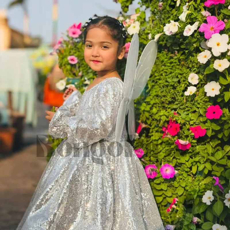 Magical Butterfly Fit &amp; Flare Dress for Kids