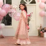 Arohi – Embroidered Cotton Kids Suit