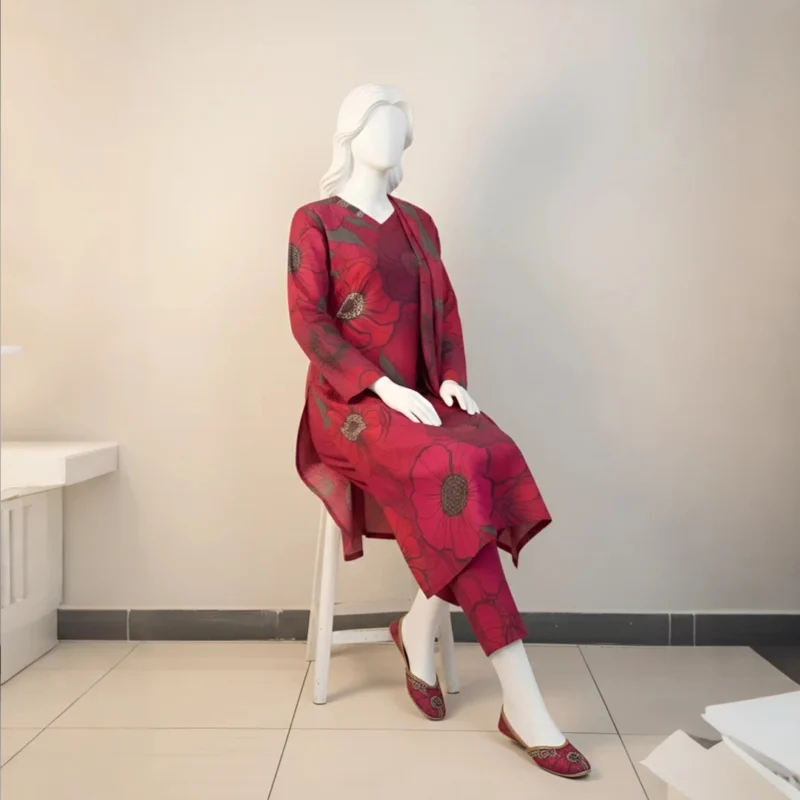 Aurora Rose - Floral Printed Suit Set