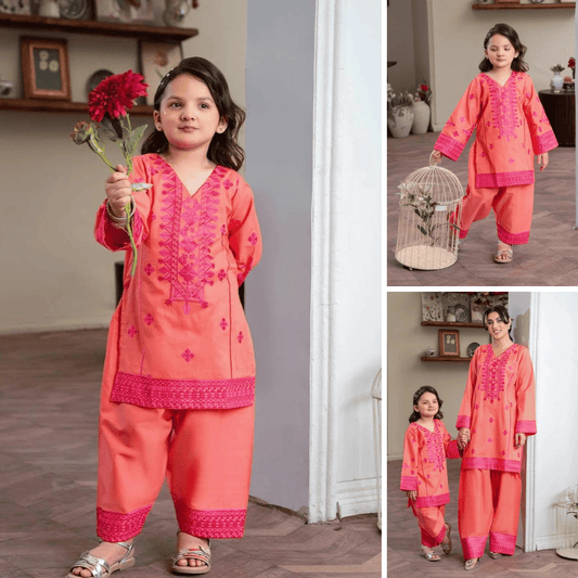 Raisa - Festive Embroidery Kids Set