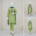 Rosy - Festive Embroidery Suit Set.