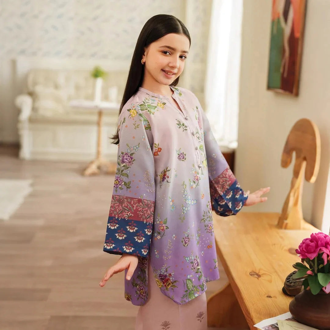 Ella  – Floral Printed Kids Co-Ord Set