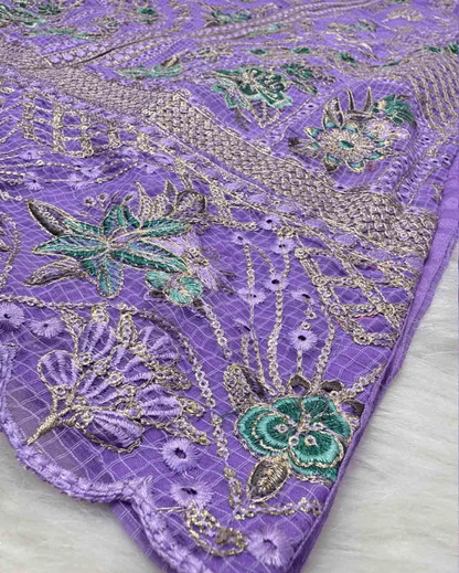 Velora - Sequin Embroidered Suit Set