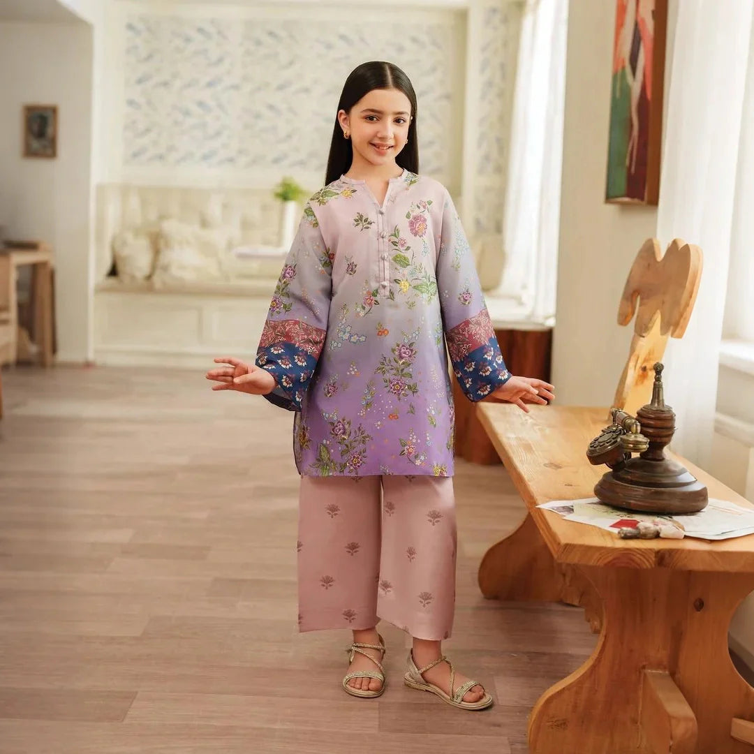 Ella  – Floral Printed Kids Co-Ord Set