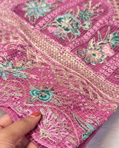 Reyana - Sequin Embroidered Suit Set