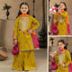 Sofia - Sequins Embroidered Kids Suit