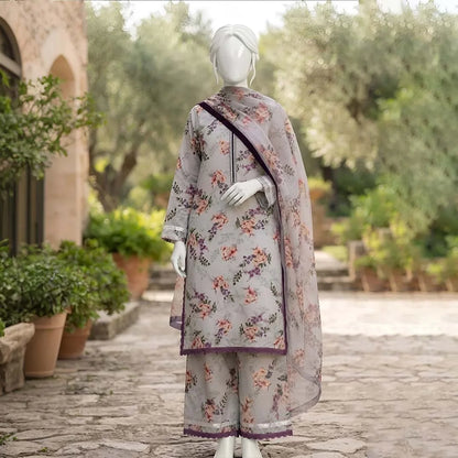 Shaira-Floral Print-3 Piece Set