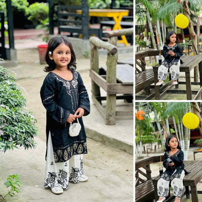 Sahar-Embroidered-2 Piece Kids Set
