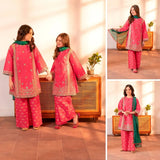 Orchid - Floral Embroidered - 3 Piece Set